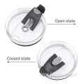 Titanium Beer Mug Plastic Lids With Slider